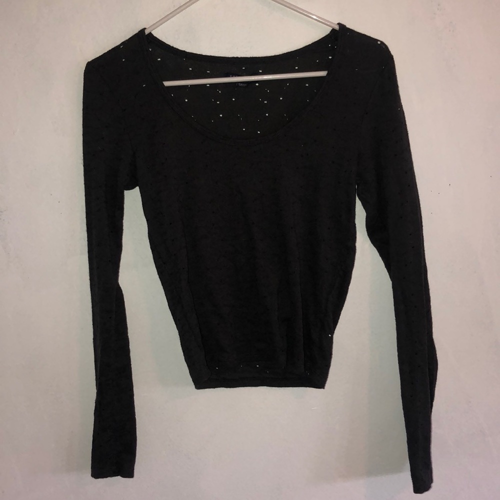 AMERICAN EAGLE grey crop top